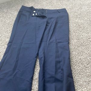 New York and Company blue dress pants